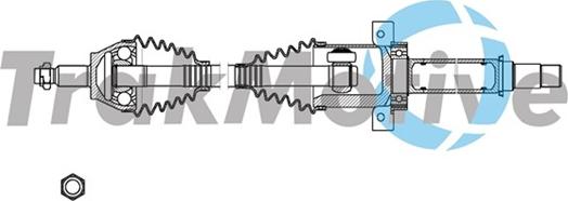 TrakMotive 30-1734 - Приводной вал autodnr.net