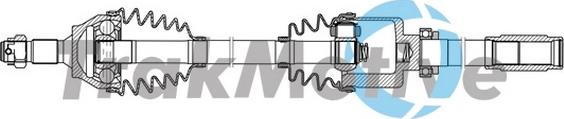 TrakMotive 30-1883 - Приводний вал autocars.com.ua