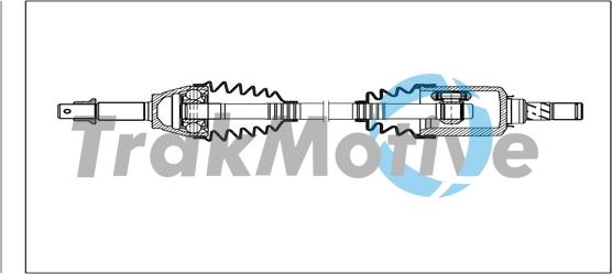 TrakMotive 30-1892 - Приводний вал autocars.com.ua