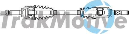 TrakMotive 30-1893 - Приводний вал autocars.com.ua