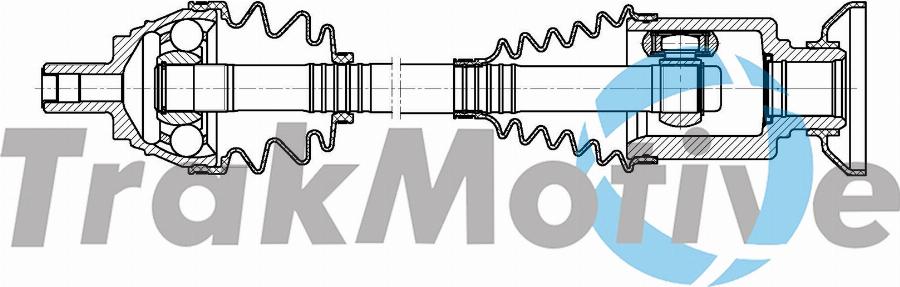 TrakMotive 30-1908 - Приводний вал autocars.com.ua