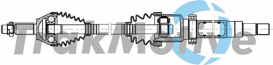TrakMotive 30-1912 - Приводний вал autocars.com.ua