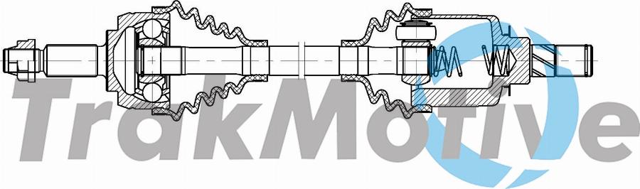 TrakMotive 30-1928 - Приводний вал autocars.com.ua