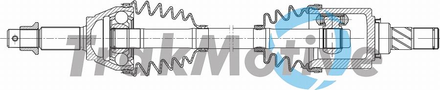 TrakMotive 30-1933 - Приводной вал autodnr.net