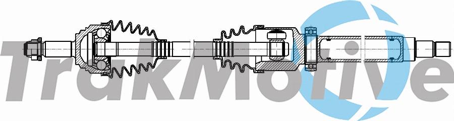 TrakMotive 30-1935 - Приводний вал autocars.com.ua