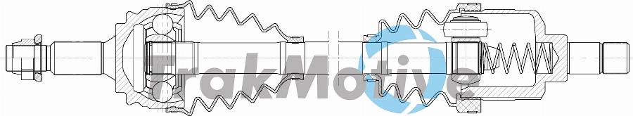 TrakMotive 30-1999 - Приводний вал autocars.com.ua