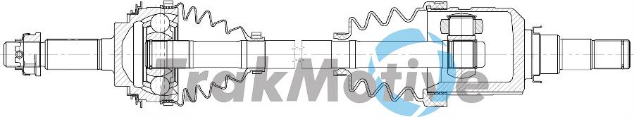 TrakMotive 30-2028 - Приводной вал autodnr.net