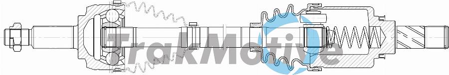 TrakMotive 30-2039 - Приводний вал autocars.com.ua