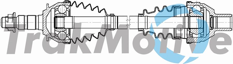 TrakMotive 30-2048 - Приводний вал autocars.com.ua