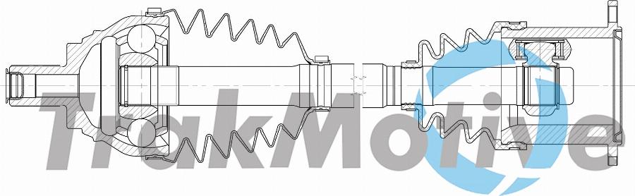 TrakMotive 30-2053 - Приводний вал autocars.com.ua