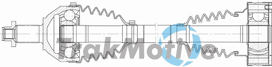 TrakMotive 30-2056 - Приводний вал autocars.com.ua