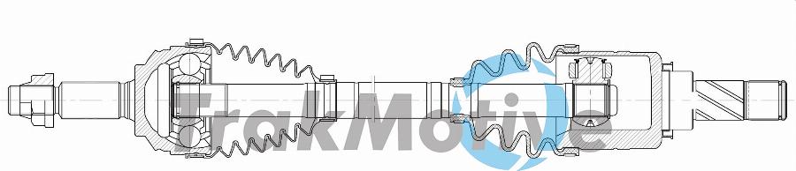 TrakMotive 30-2066 - Приводной вал autodnr.net