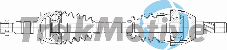 TrakMotive 30-2122 - Приводний вал autocars.com.ua