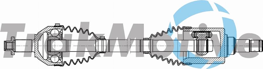 TrakMotive 30-2168 - Приводний вал autocars.com.ua