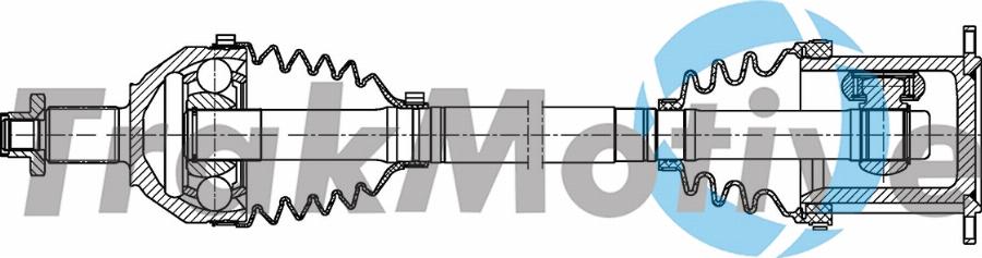 TrakMotive 30-2242 - Приводний вал autocars.com.ua