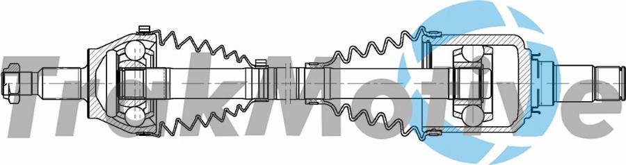 TrakMotive 30-2252 - Приводной вал autodnr.net