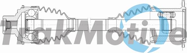 TrakMotive 30-2348 - Приводний вал autocars.com.ua
