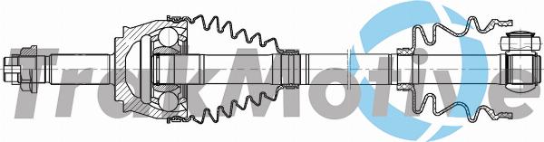 TrakMotive 30-2349 - Приводний вал autocars.com.ua