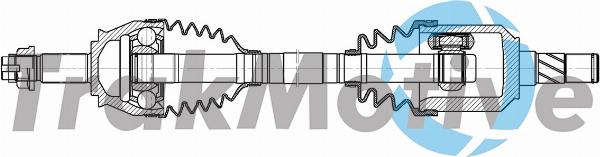 TrakMotive 30-2352 - Приводний вал autocars.com.ua
