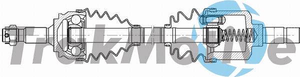TrakMotive 30-2998 - Приводний вал autocars.com.ua
