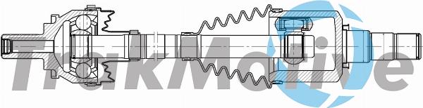 TrakMotive 30-3004 - Приводний вал autocars.com.ua