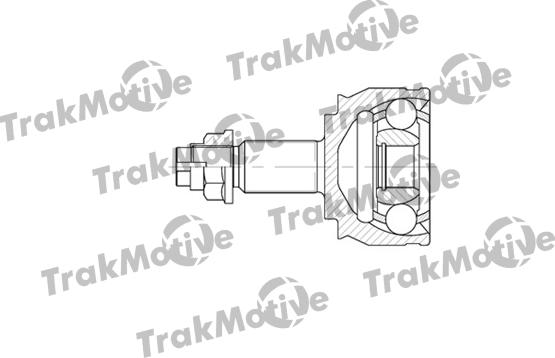 TrakMotive 40-0555 - Шарнирный комплект, ШРУС, приводной вал autodnr.net