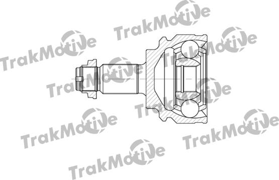 TrakMotive 40-0557 - Шарнірний комплект, ШРУС, приводний вал autocars.com.ua