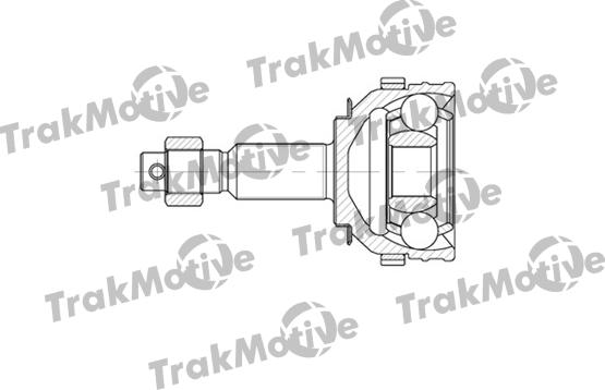TrakMotive 40-0558 - Шарнірний комплект, ШРУС, приводний вал autocars.com.ua