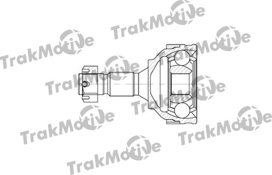 TrakMotive 40-0560 - Шарнірний комплект, ШРУС, приводний вал autocars.com.ua