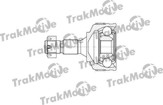 TrakMotive 40-0561 - Шарнірний комплект, ШРУС, приводний вал autocars.com.ua