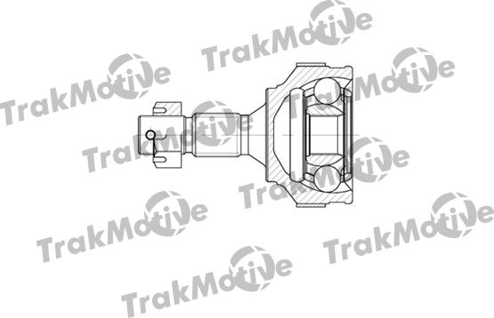 TrakMotive 40-0563 - Шарнирный комплект, ШРУС, приводной вал autodnr.net