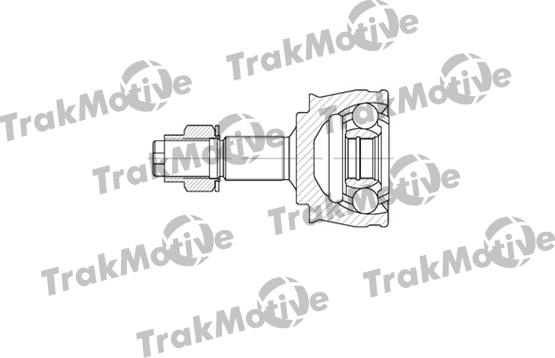 TrakMotive 40-0566 - Шарнірний комплект, ШРУС, приводний вал autocars.com.ua