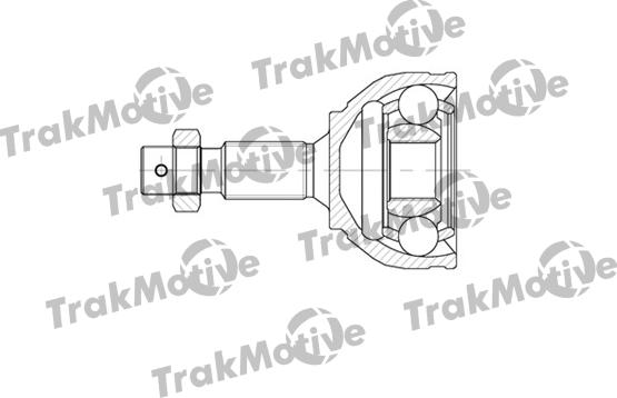 TrakMotive 40-0571 - Шарнирный комплект, ШРУС, приводной вал autodnr.net