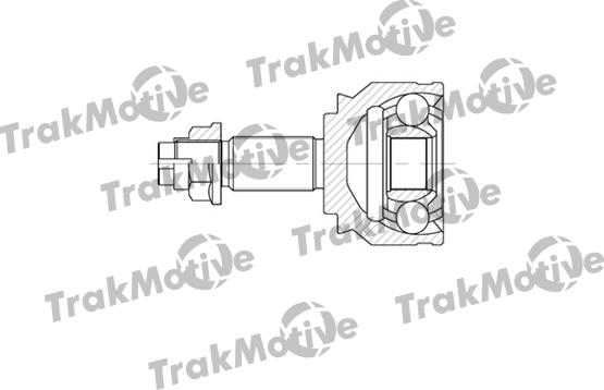 TrakMotive 40-0577 - Шарнірний комплект, ШРУС, приводний вал autocars.com.ua