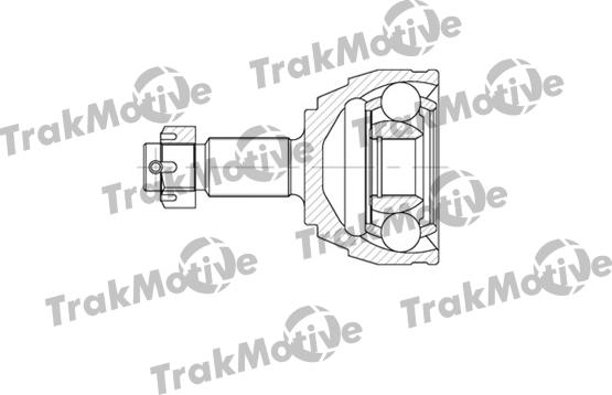 TrakMotive 40-0579 - Шарнірний комплект, ШРУС, приводний вал autocars.com.ua
