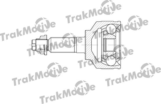 TrakMotive 40-0589 - Шарнірний комплект, ШРУС, приводний вал autocars.com.ua