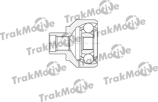 TrakMotive 40-0591 - Шарнирный комплект, ШРУС, приводной вал autodnr.net