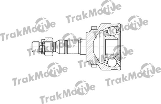 TrakMotive 40-0594 - Шарнірний комплект, ШРУС, приводний вал autocars.com.ua
