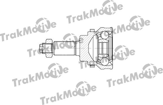 TrakMotive 40-0595 - Шарнірний комплект, ШРУС, приводний вал autocars.com.ua