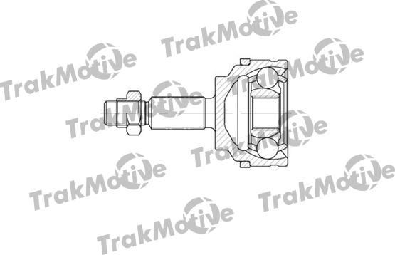 TrakMotive 40-0600 - Шарнірний комплект, ШРУС, приводний вал autocars.com.ua