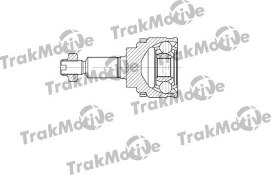 TrakMotive 40-0605 - Шарнірний комплект, ШРУС, приводний вал autocars.com.ua