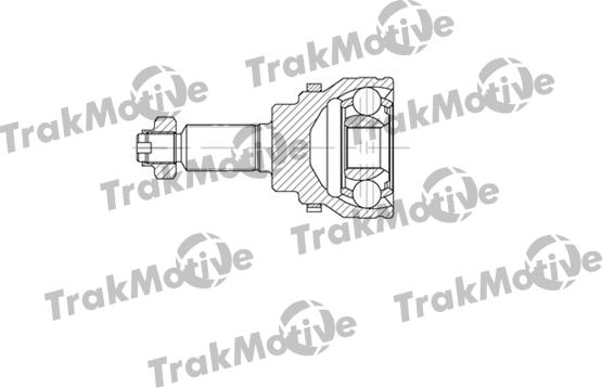 TrakMotive 40-0608 - Шарнирный комплект, ШРУС, приводной вал autodnr.net