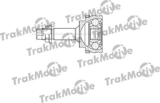 TrakMotive 40-0609 - Шарнирный комплект, ШРУС, приводной вал autodnr.net