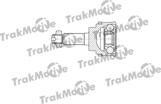 TrakMotive 40-0612 - Шарнірний комплект, ШРУС, приводний вал autocars.com.ua