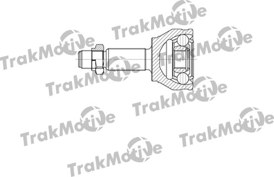 TrakMotive 40-0613 - Шарнирный комплект, ШРУС, приводной вал autodnr.net