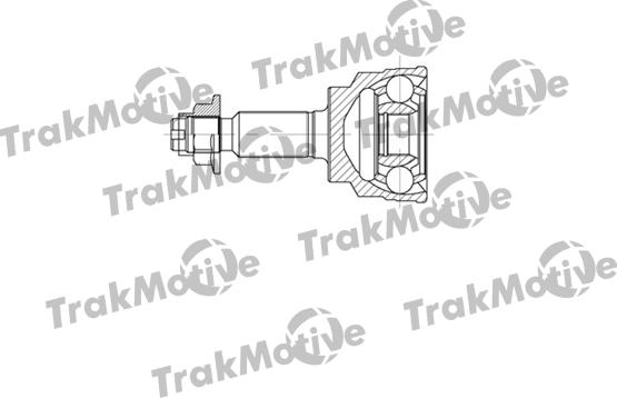 TrakMotive 40-0615 - Шарнірний комплект, ШРУС, приводний вал autocars.com.ua