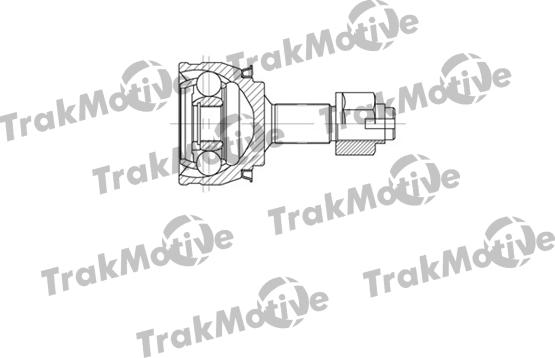 TrakMotive 40-0616 - Шарнирный комплект, ШРУС, приводной вал autodnr.net