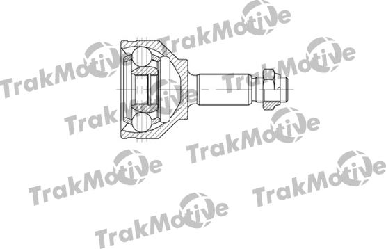 TrakMotive 40-0618 - Шарнірний комплект, ШРУС, приводний вал autocars.com.ua