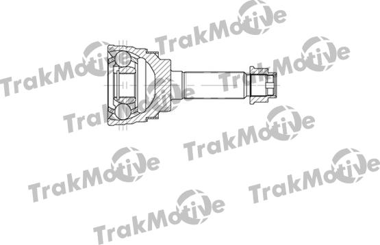 TrakMotive 40-0621 - Шарнірний комплект, ШРУС, приводний вал autocars.com.ua