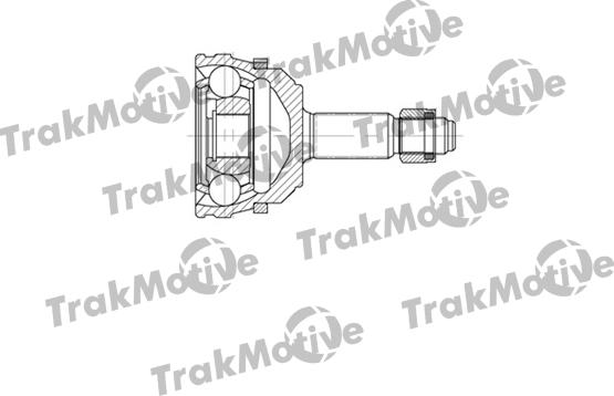 TrakMotive 40-0624 - Шарнірний комплект, ШРУС, приводний вал autocars.com.ua